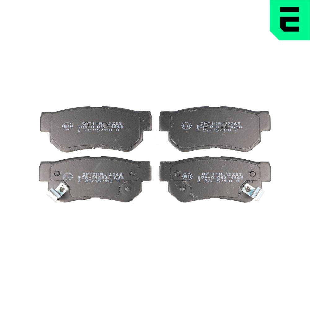 Placute frana OPTIMAL BP-12268