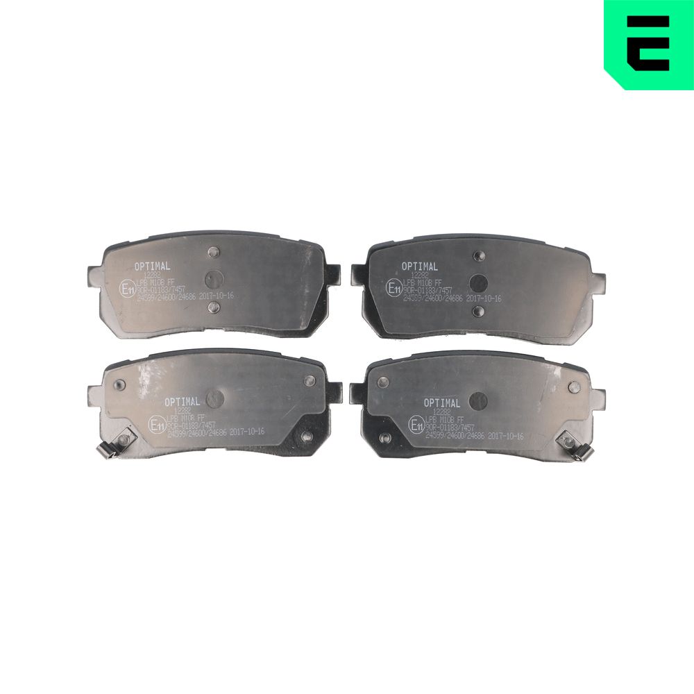 Placute frana OPTIMAL BP-12282