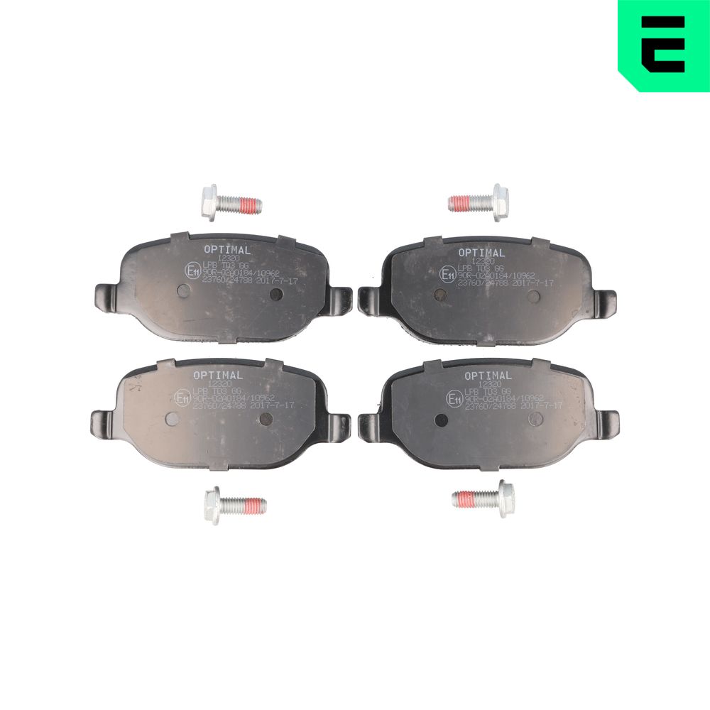Placute frana OPTIMAL BP-12320