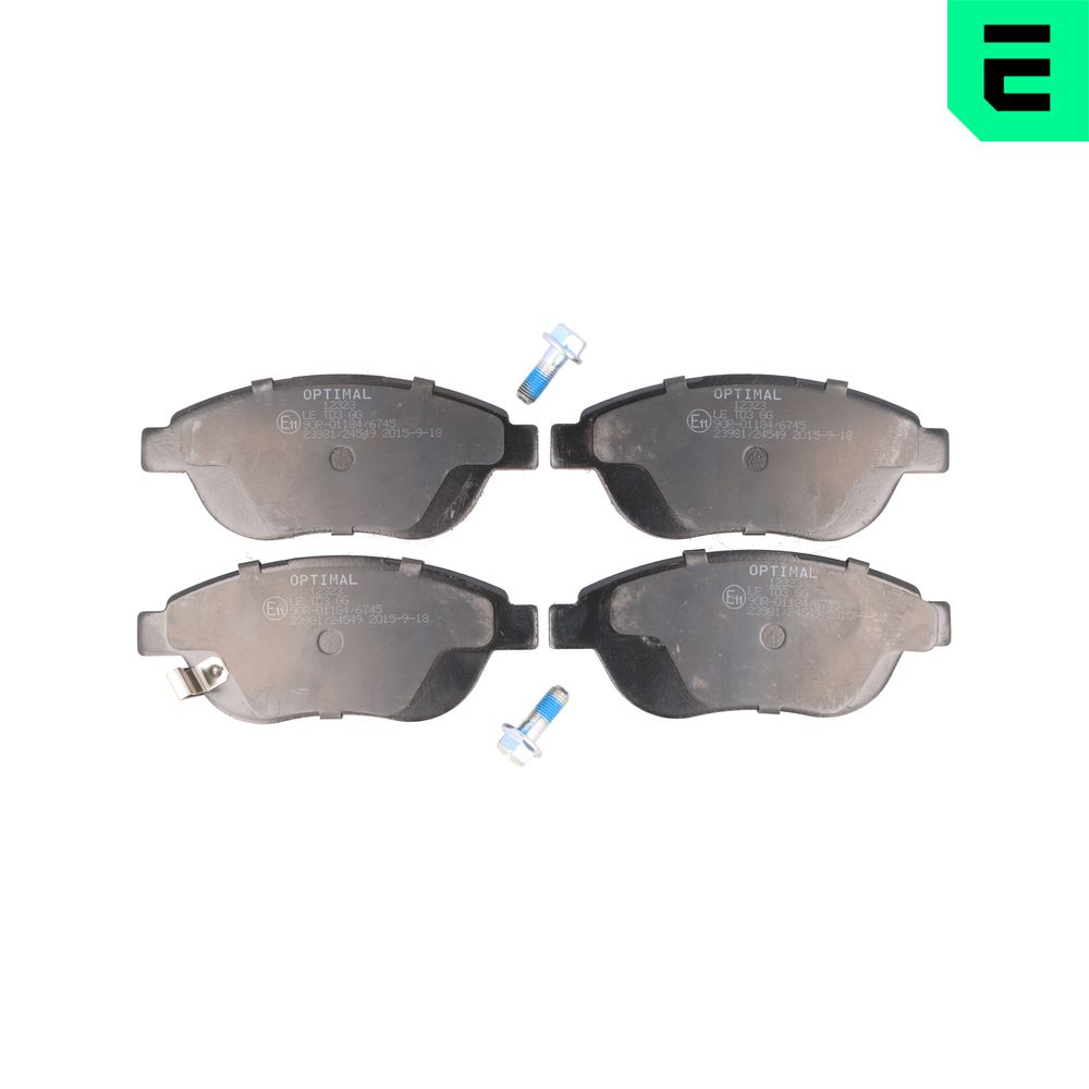 Placute frana OPTIMAL BP-12323