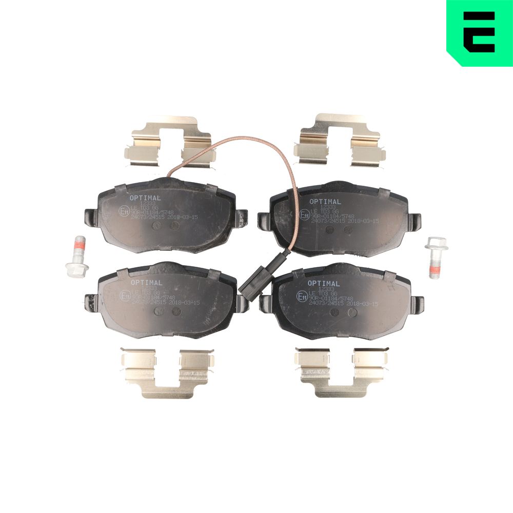 Placute frana OPTIMAL BP-12333
