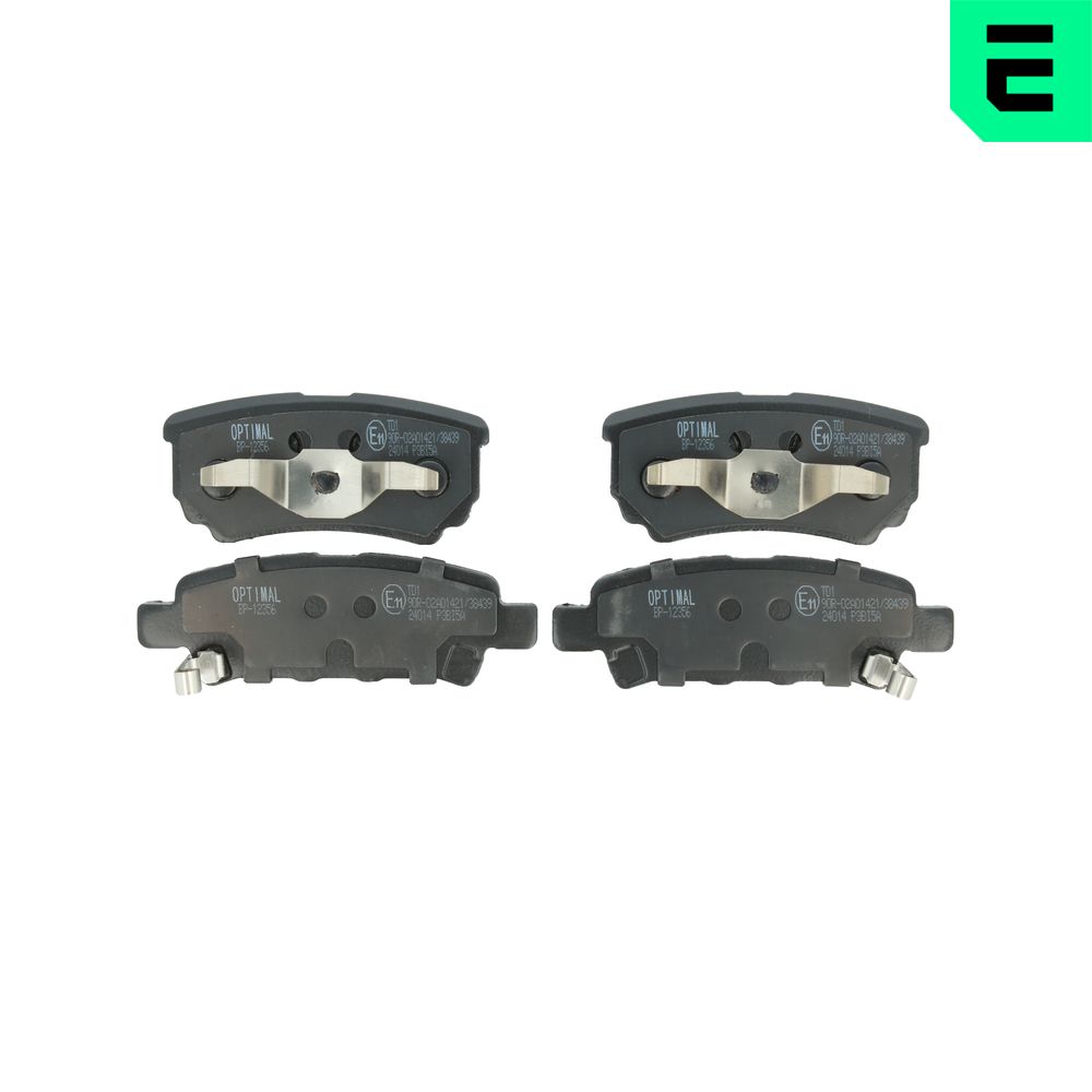 Placute frana OPTIMAL BP-12356