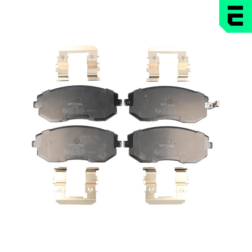 Placute frana OPTIMAL BP-12357