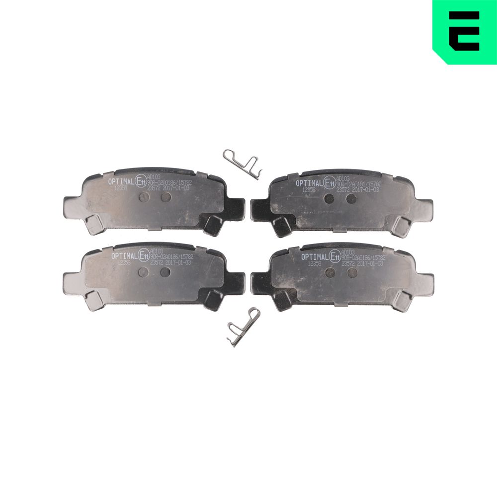 Placute frana OPTIMAL BP-12358