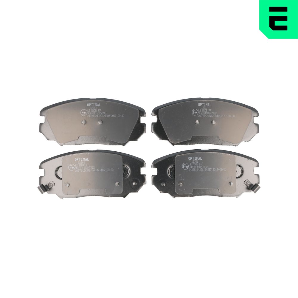Placute frana OPTIMAL BP-12361