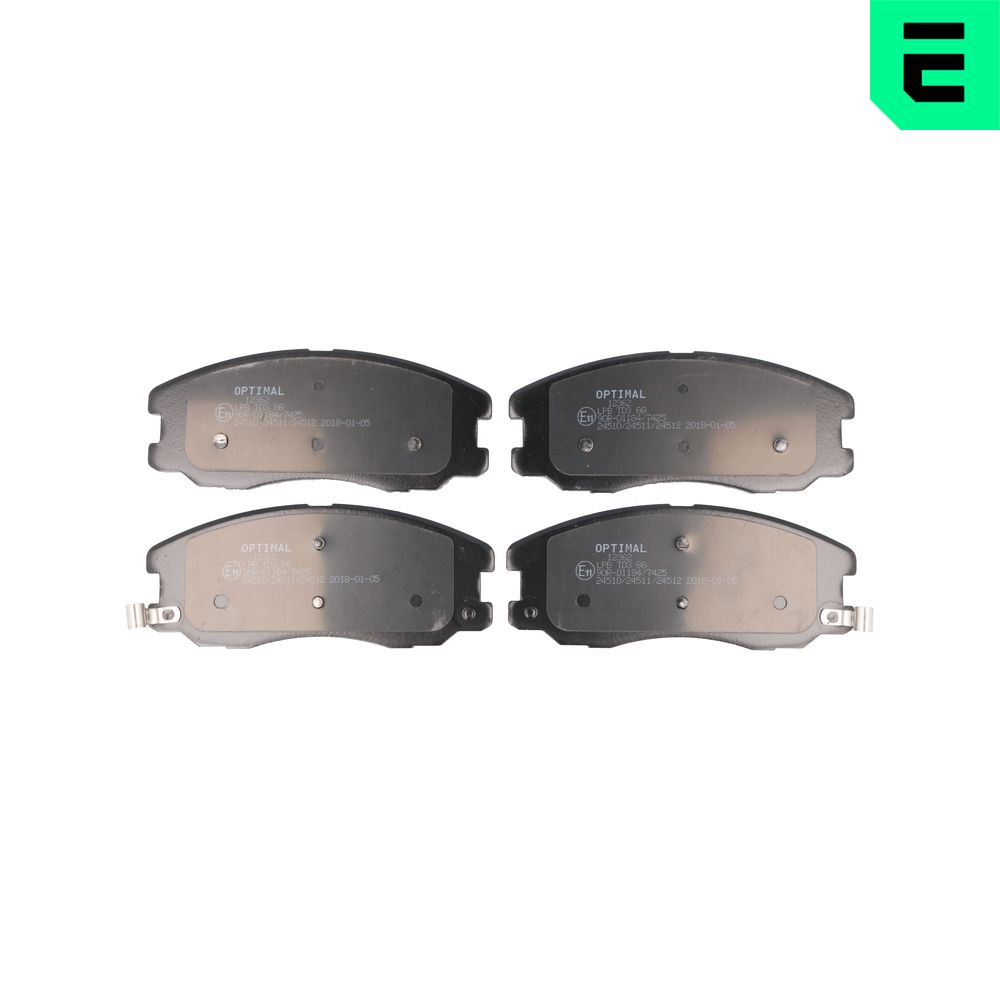 Placute frana OPTIMAL BP-12362