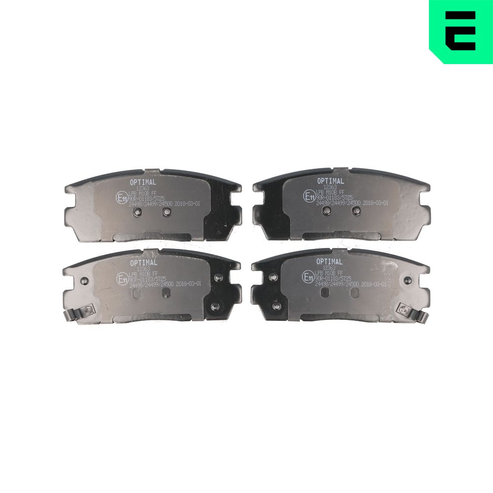 Placute frana OPTIMAL BP-12363