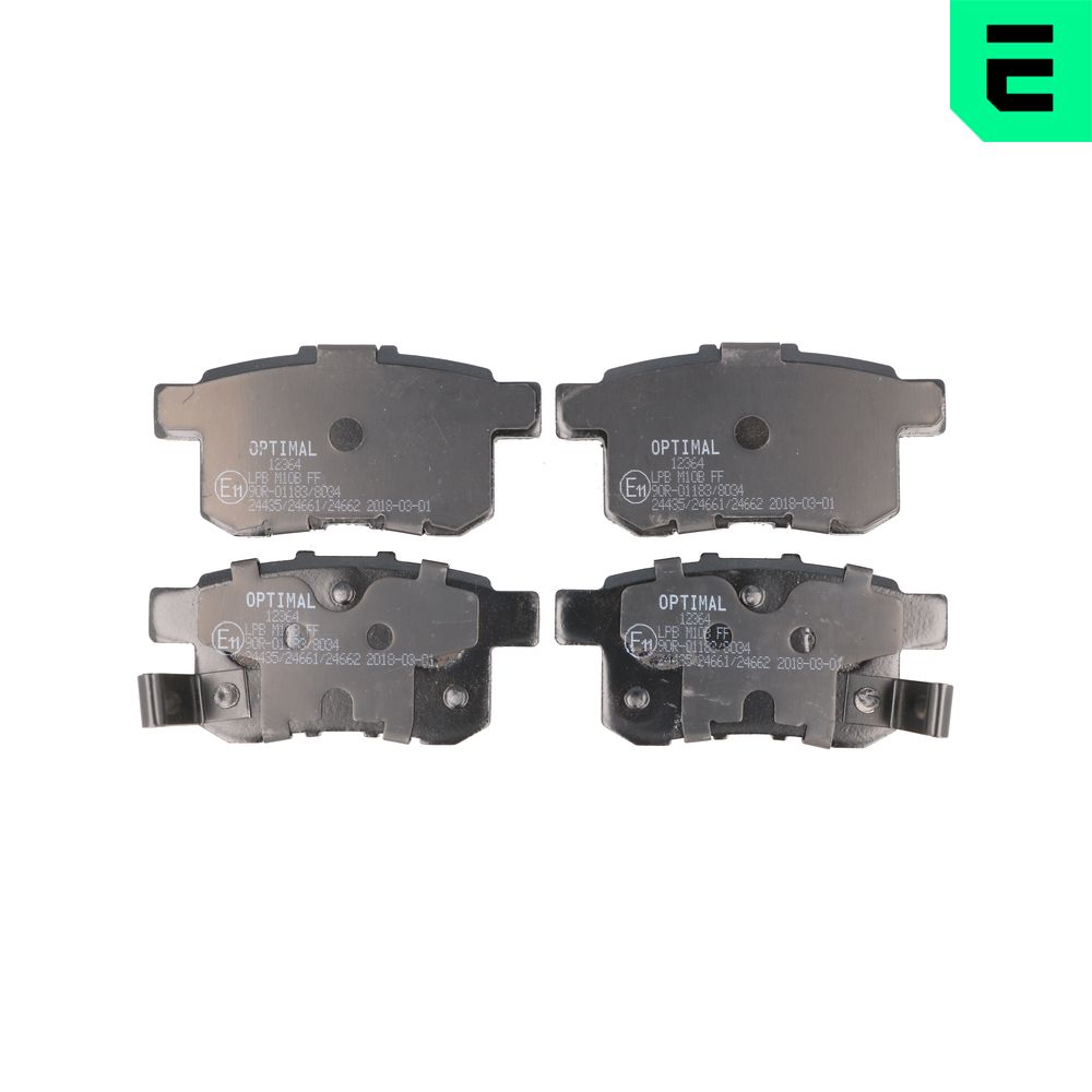 Placute frana OPTIMAL BP-12364