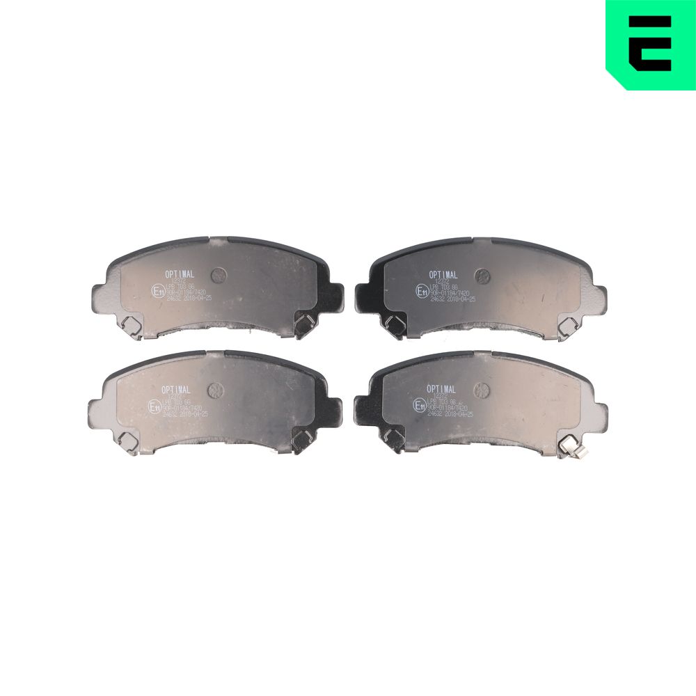 Placute frana OPTIMAL BP-12372
