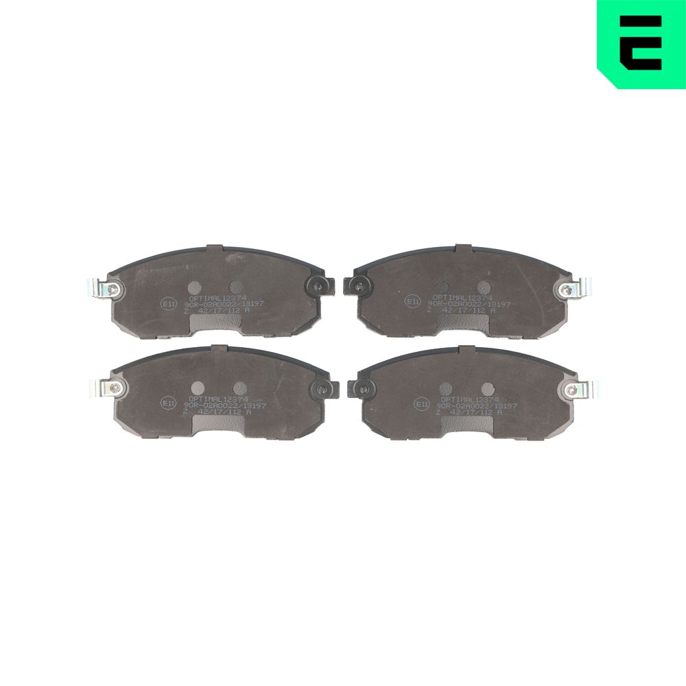 Placute frana OPTIMAL BP-12374