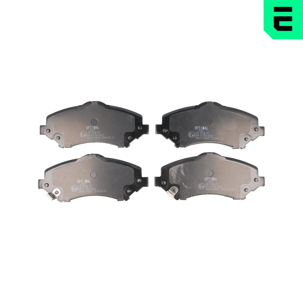 Placute frana OPTIMAL BP-12381