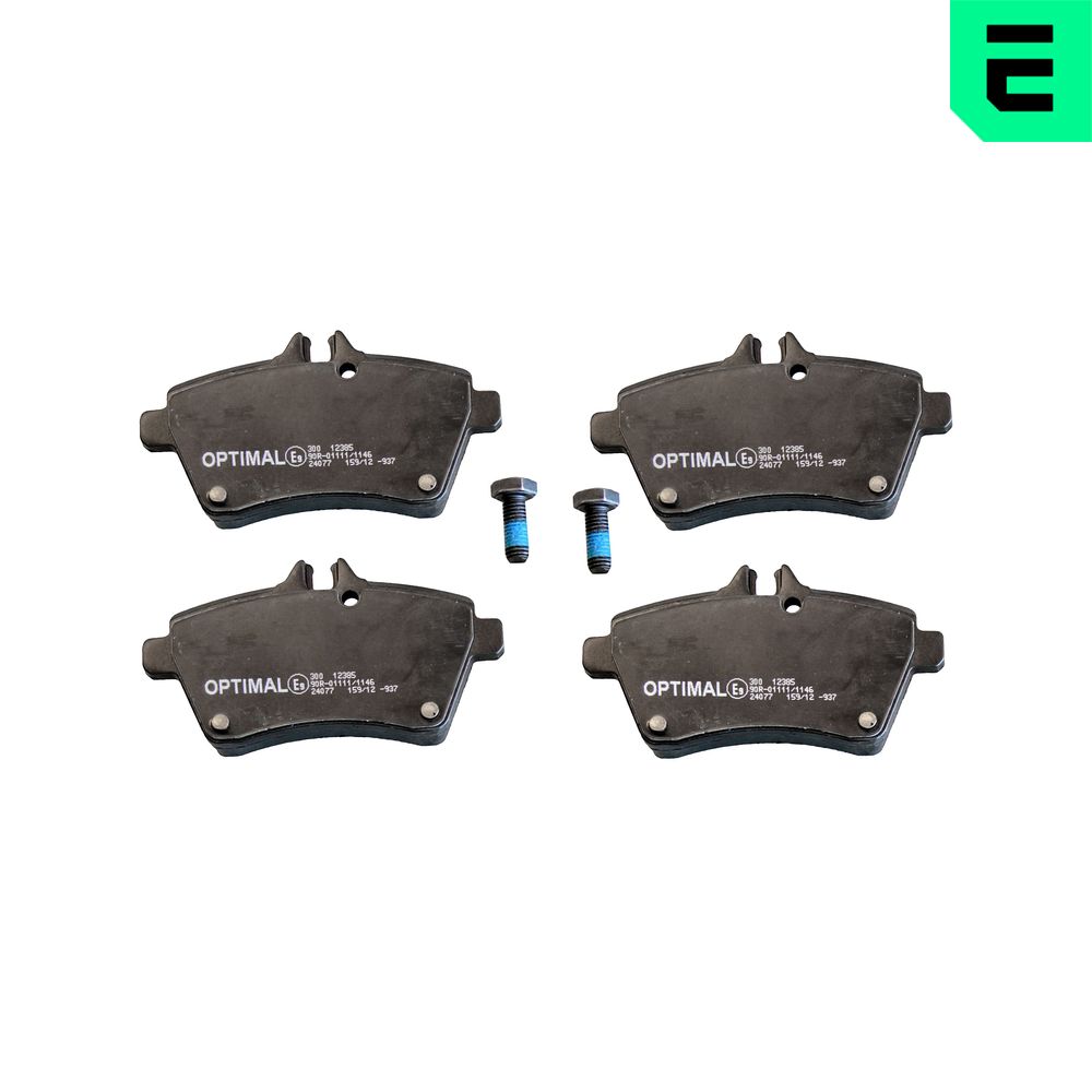 Placute frana OPTIMAL BP-12385