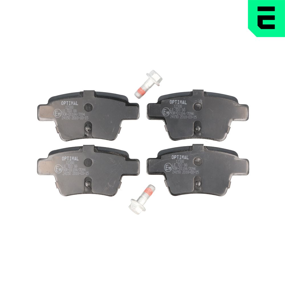 Placute frana OPTIMAL BP-12388
