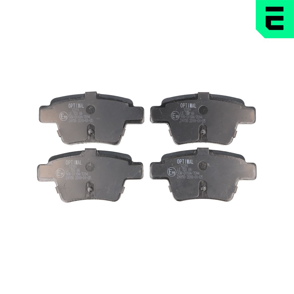 Placute frana OPTIMAL BP-12391