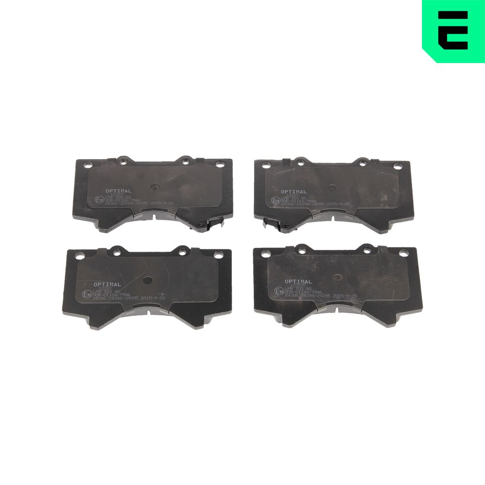 Placute frana OPTIMAL BP-12397
