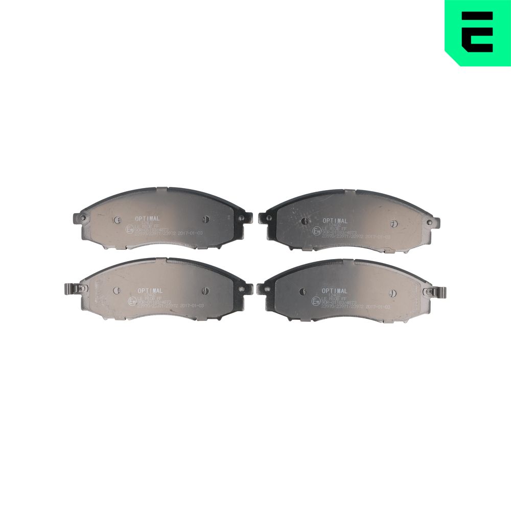 Placute frana OPTIMAL BP-12402