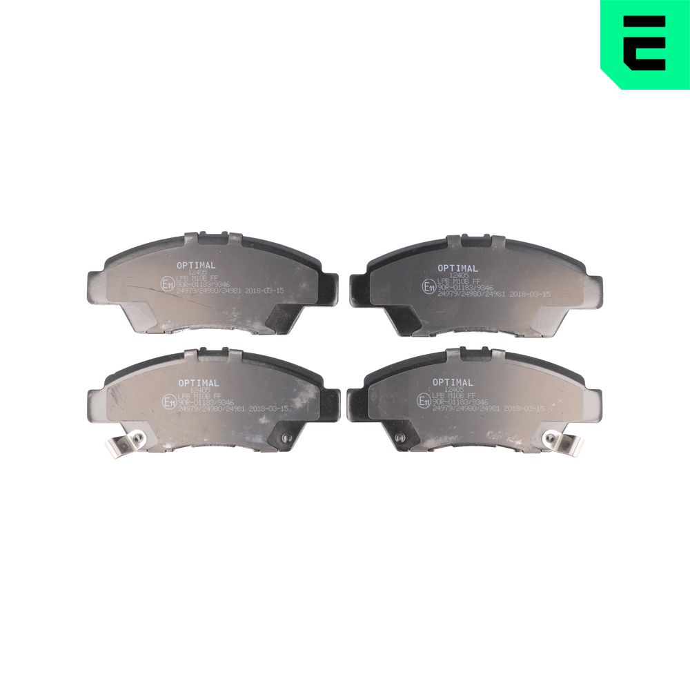 Placute frana OPTIMAL BP-12405