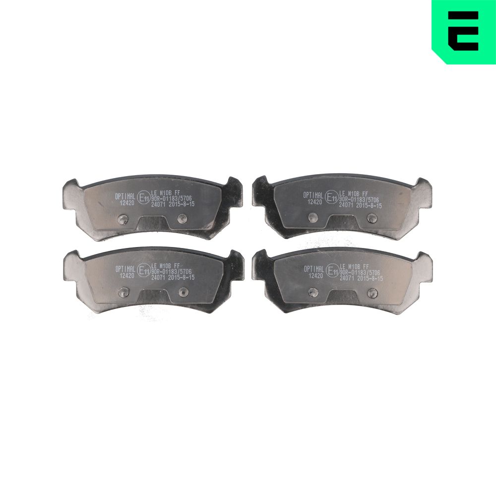 Placute frana OPTIMAL BP-12420