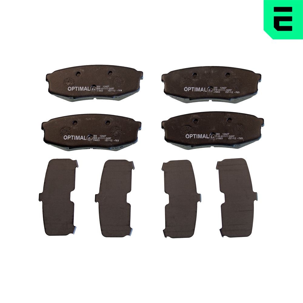 Placute frana OPTIMAL BP-12427