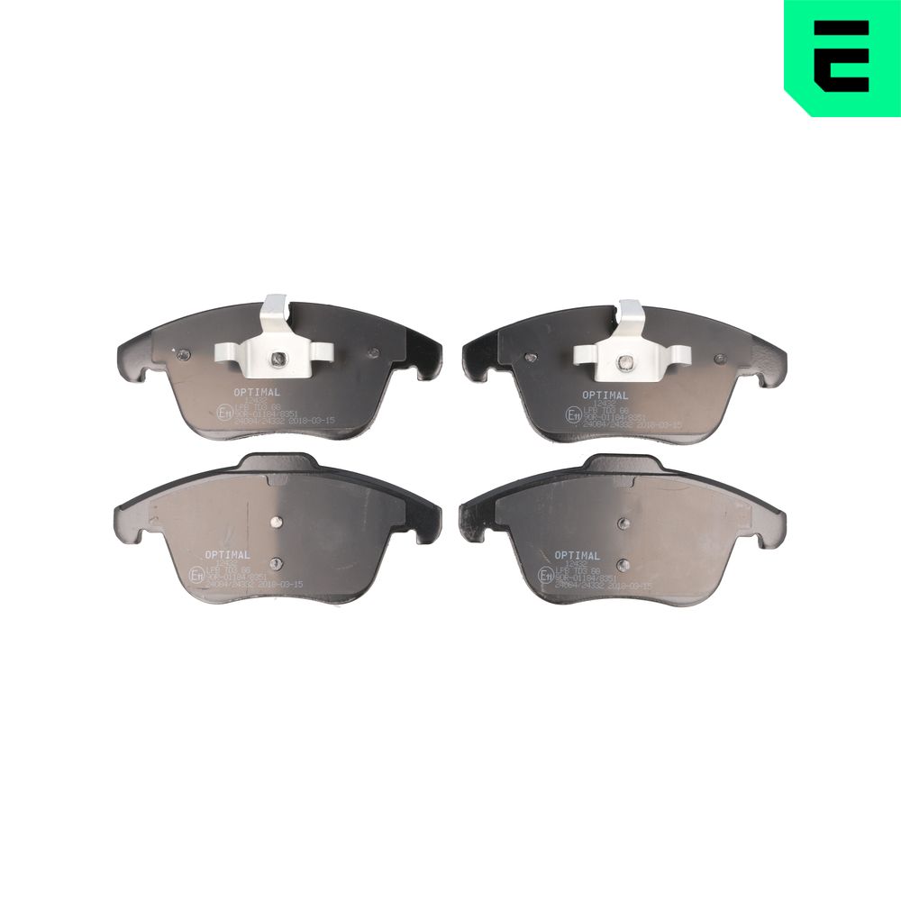 Placute frana OPTIMAL BP-12432