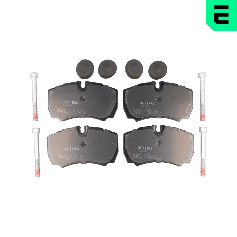 Placute frana OPTIMAL BP-12436