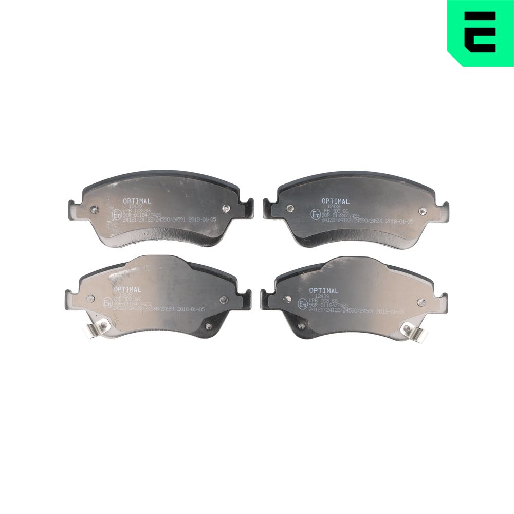 Placute frana OPTIMAL BP-12439