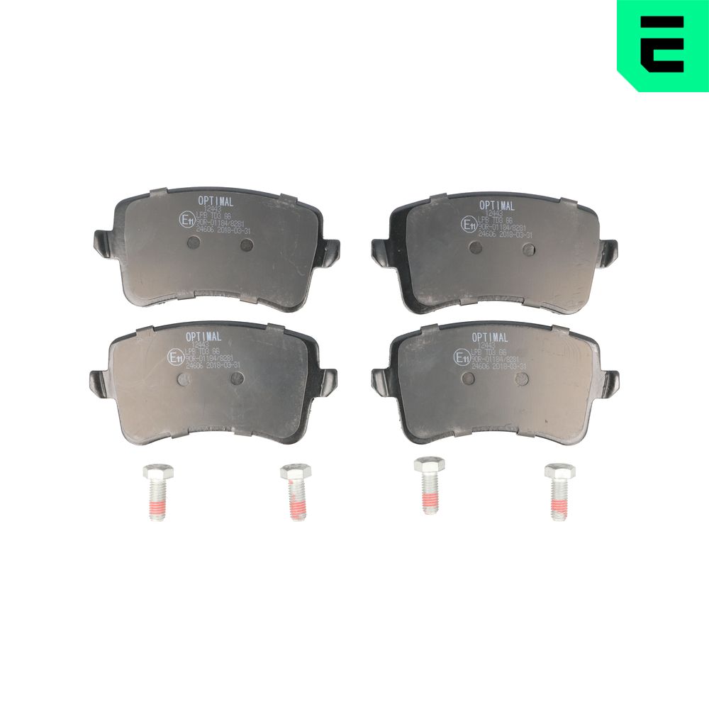 Placute frana OPTIMAL BP-12443