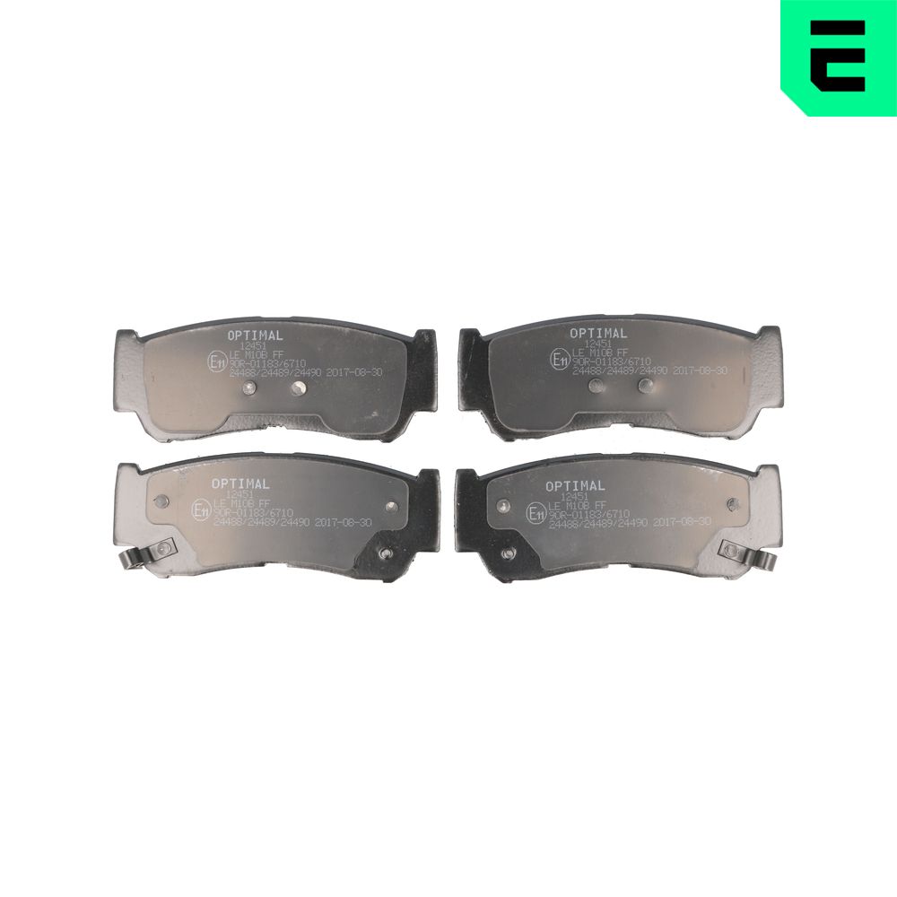 Placute frana OPTIMAL BP-12451