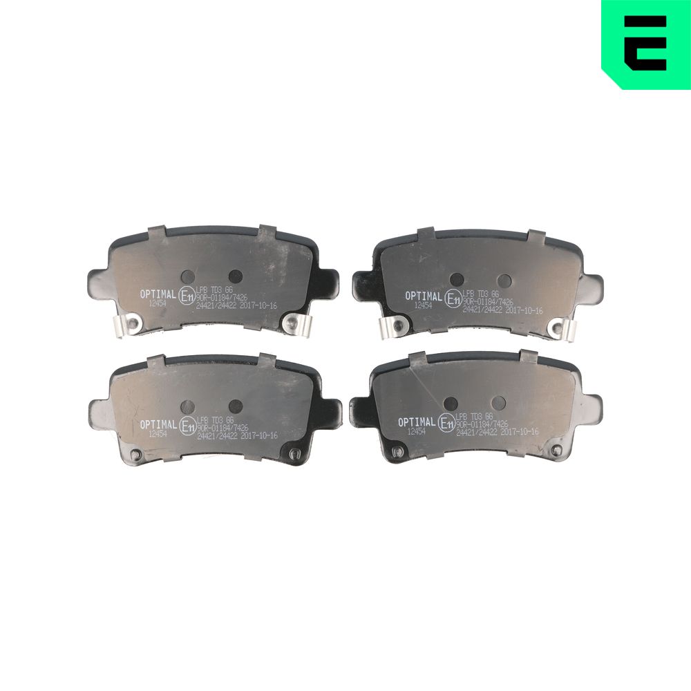 Placute frana OPTIMAL BP-12454