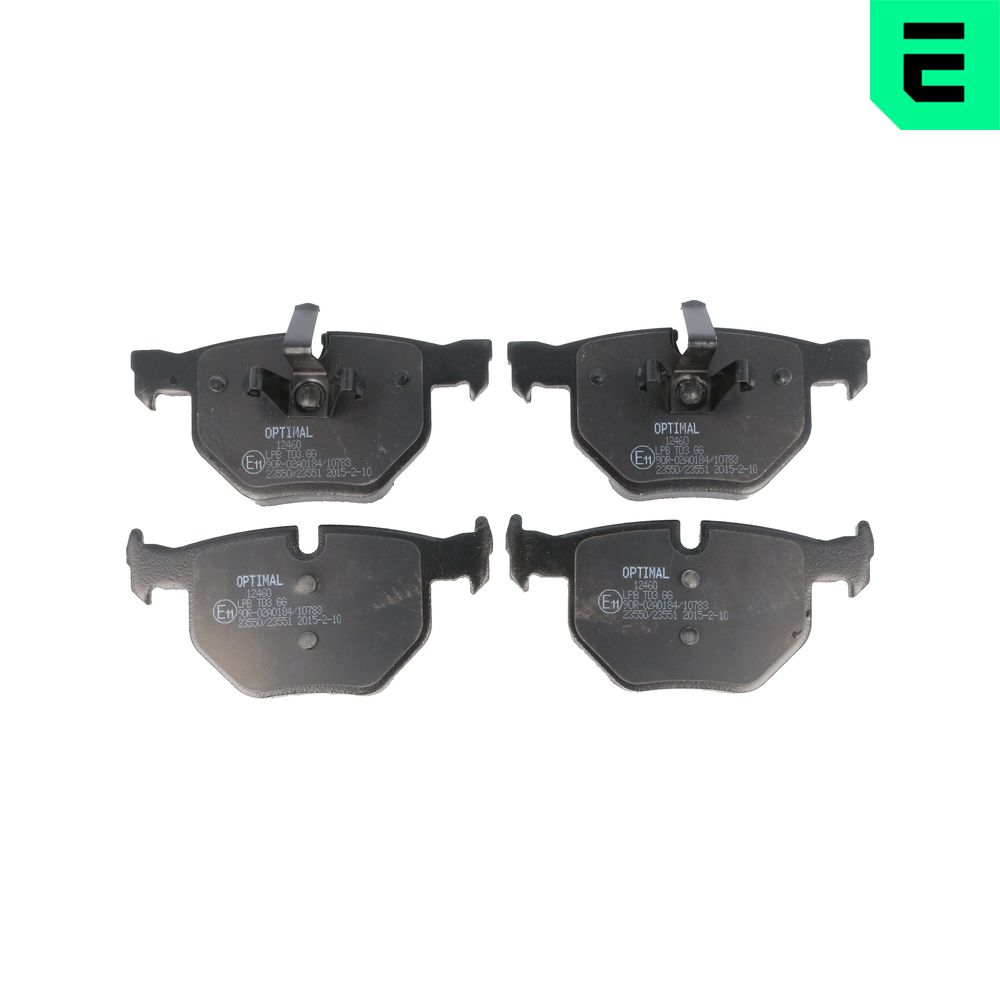 Placute frana OPTIMAL BP-12460