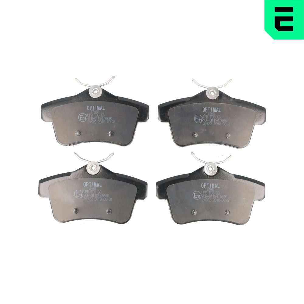 Placute frana OPTIMAL BP-12468