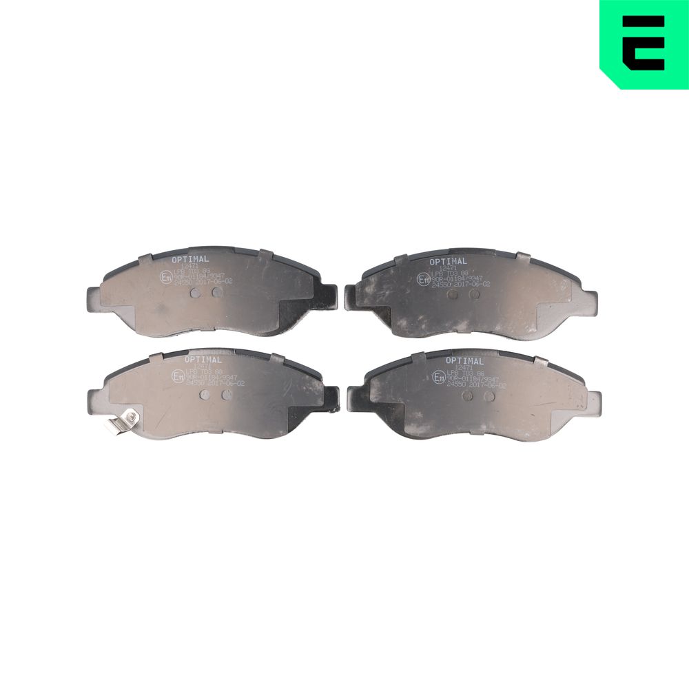 Placute frana OPTIMAL BP-12471