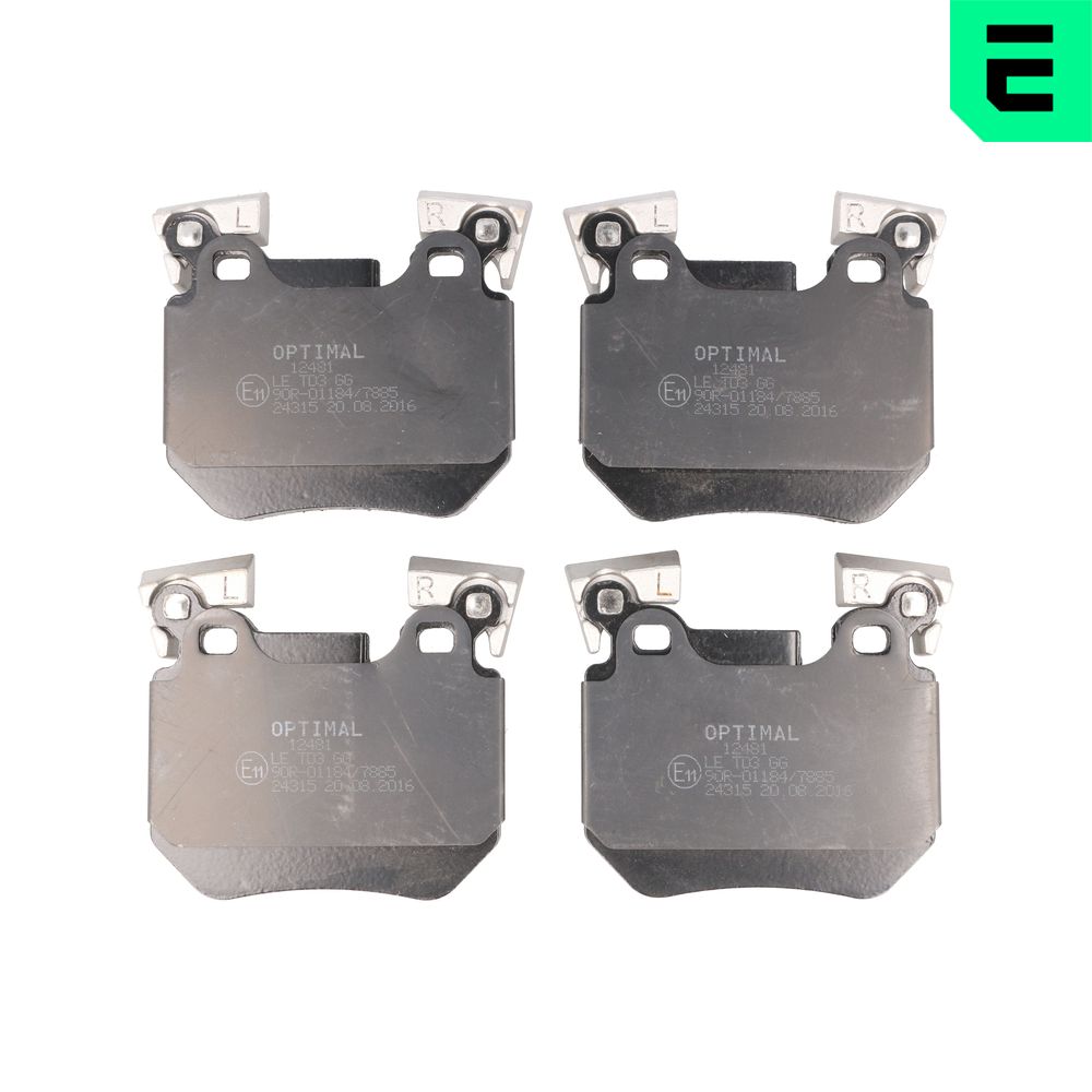 Placute frana OPTIMAL BP-12481