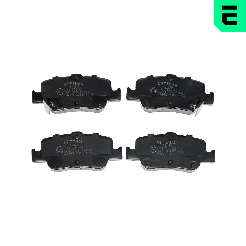 Placute frana OPTIMAL BP-12484
