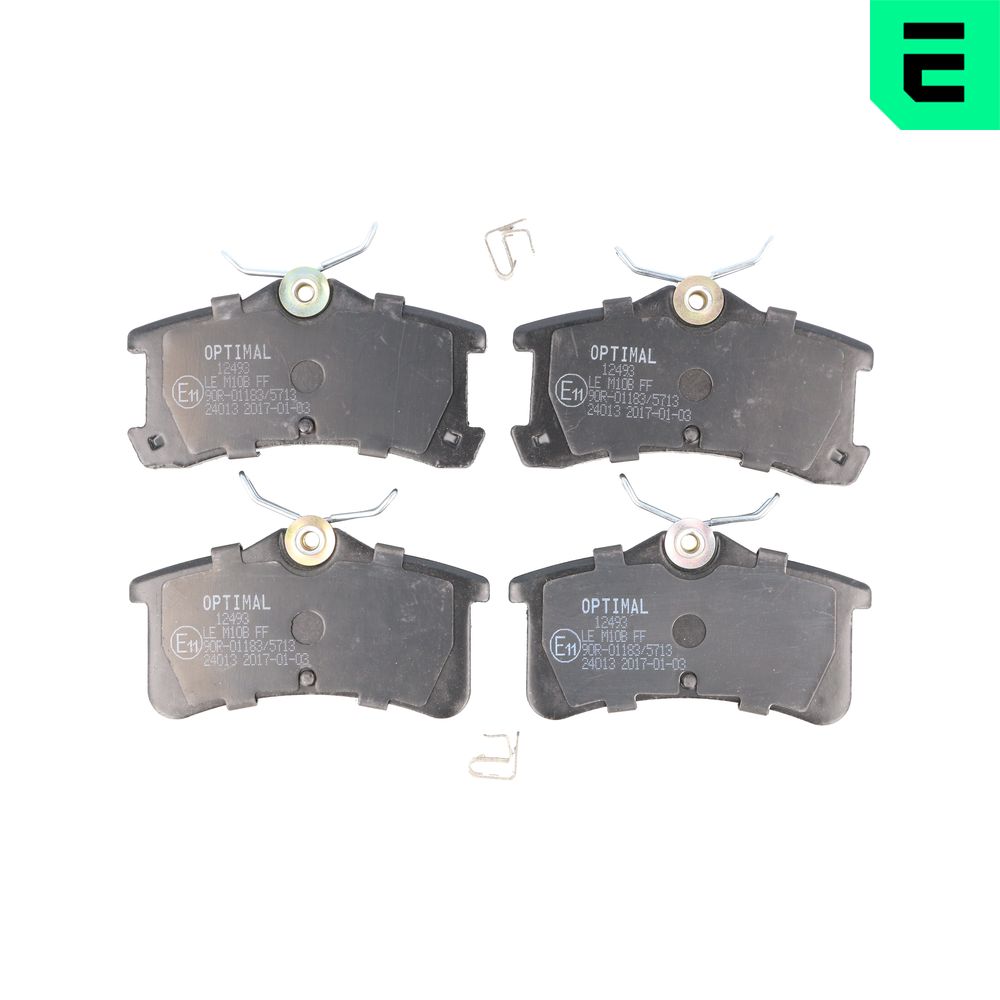 Placute frana OPTIMAL BP-12493