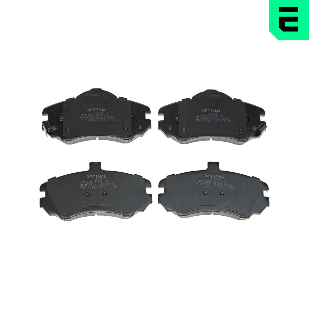 Placute frana OPTIMAL BP-12495