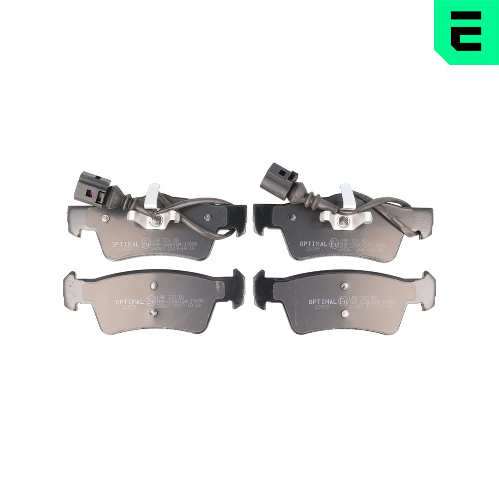 Placute frana OPTIMAL BP-12499