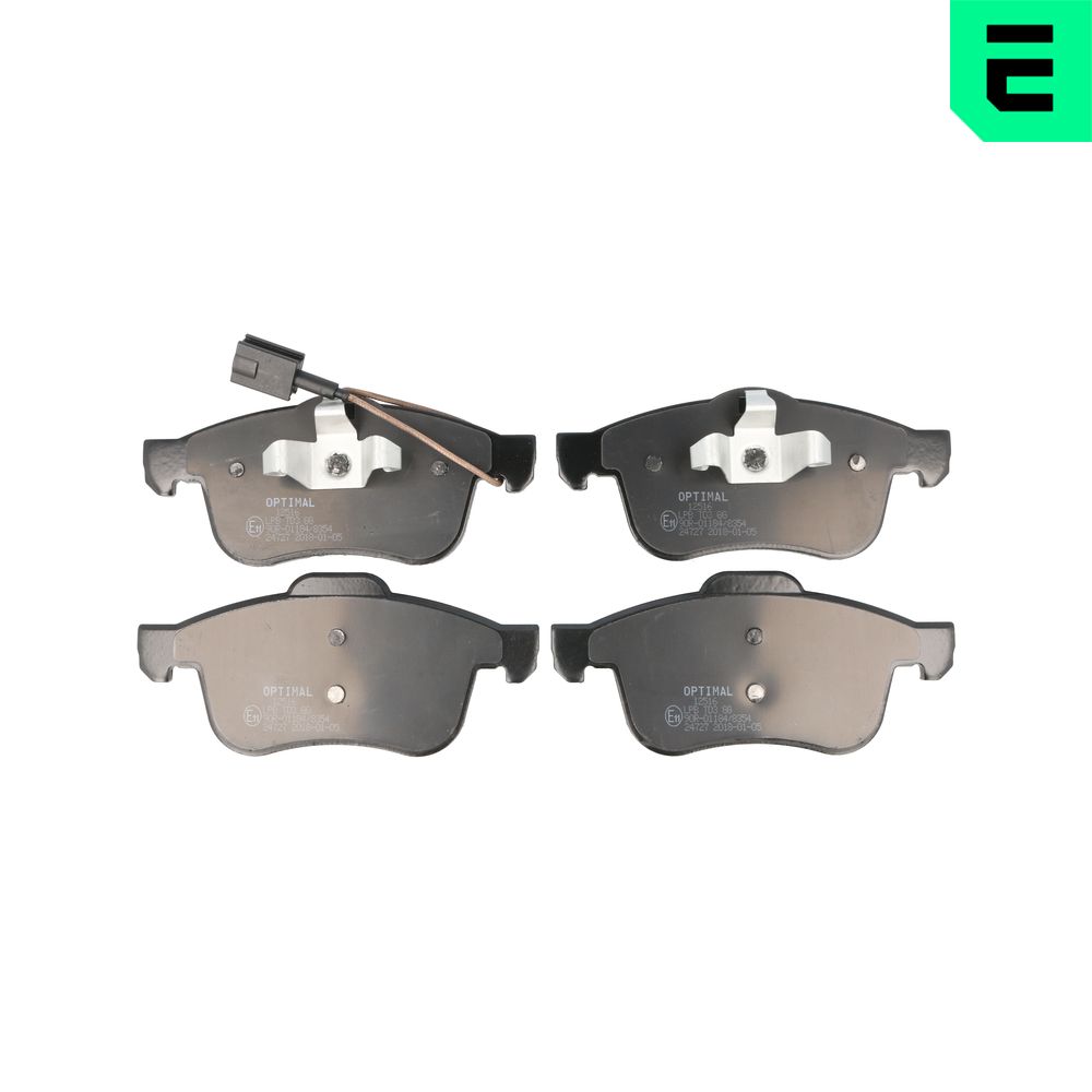 Placute frana OPTIMAL BP-12516