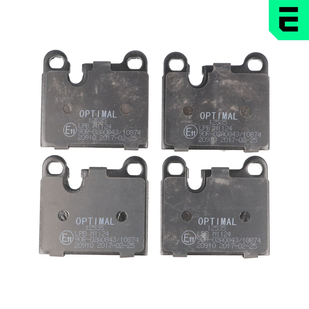 Placute frana OPTIMAL BP-12535