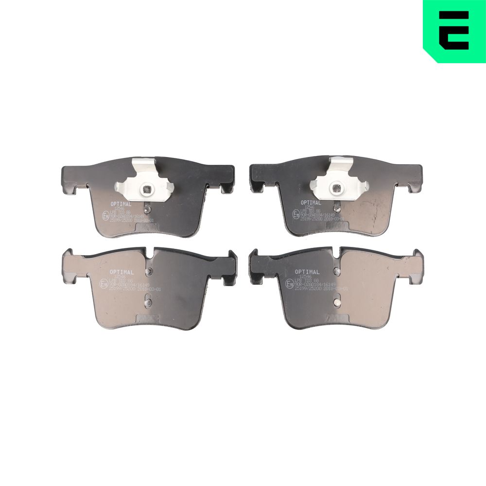 Placute frana OPTIMAL BP-12546