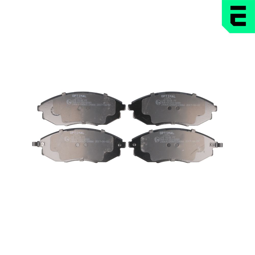 Placute frana OPTIMAL BP-12574