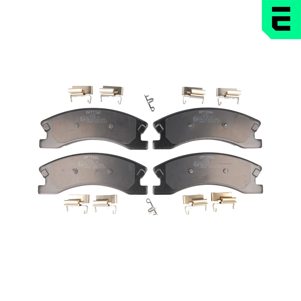 Placute frana OPTIMAL BP-12580
