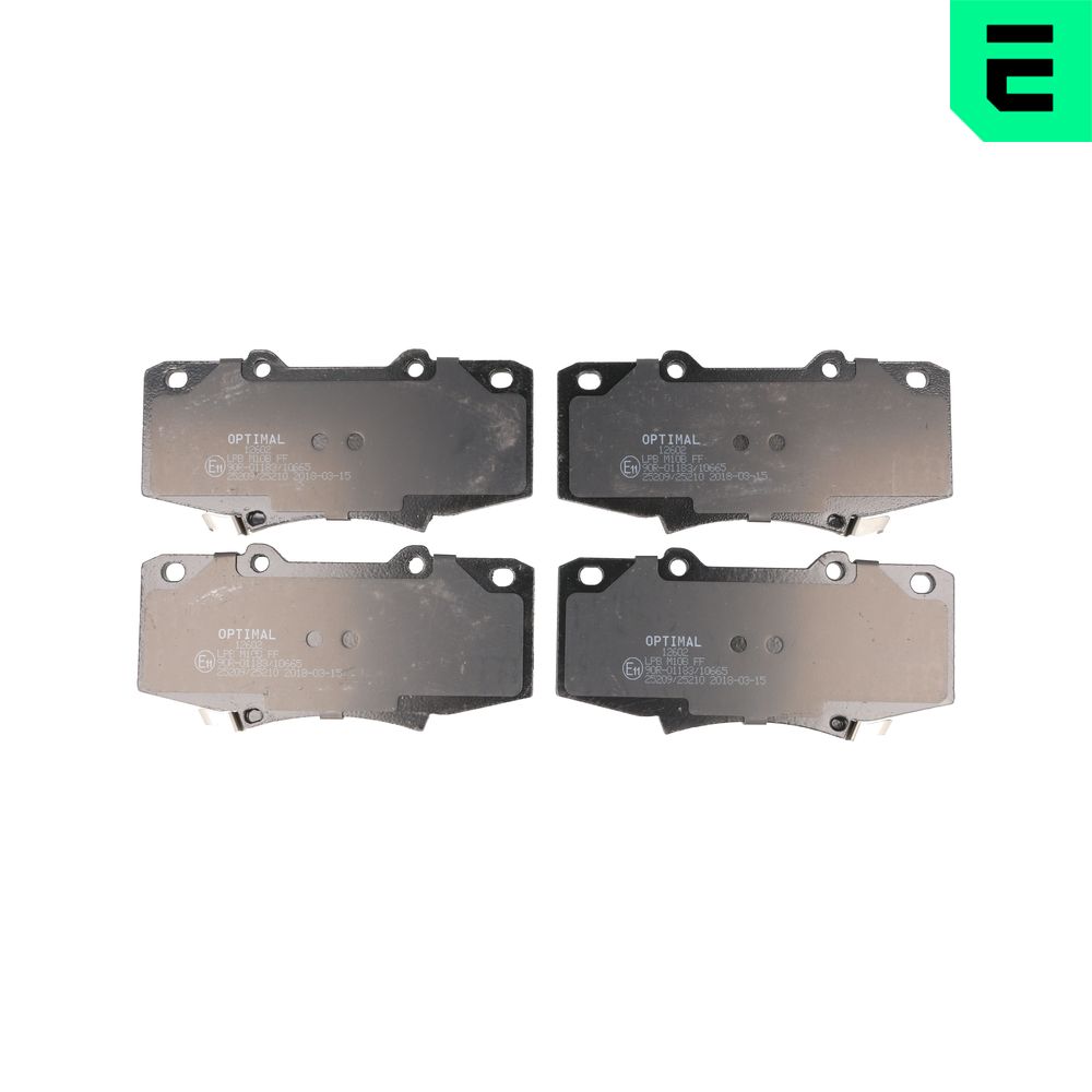 Placute frana OPTIMAL BP-12602