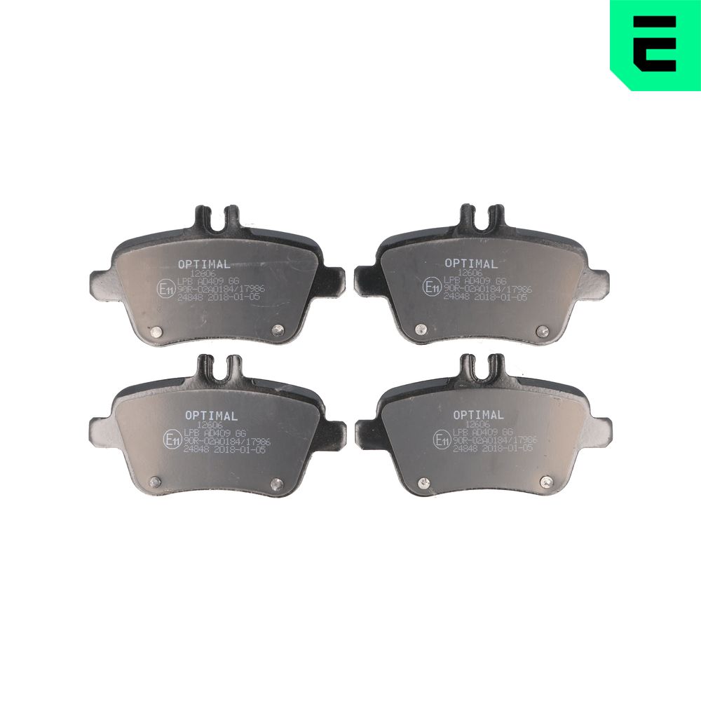 Placute frana OPTIMAL BP-12606