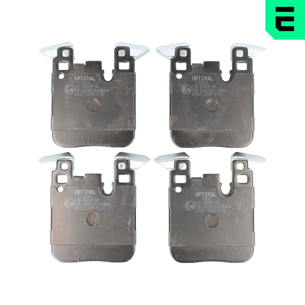 Placute frana OPTIMAL BP-12616