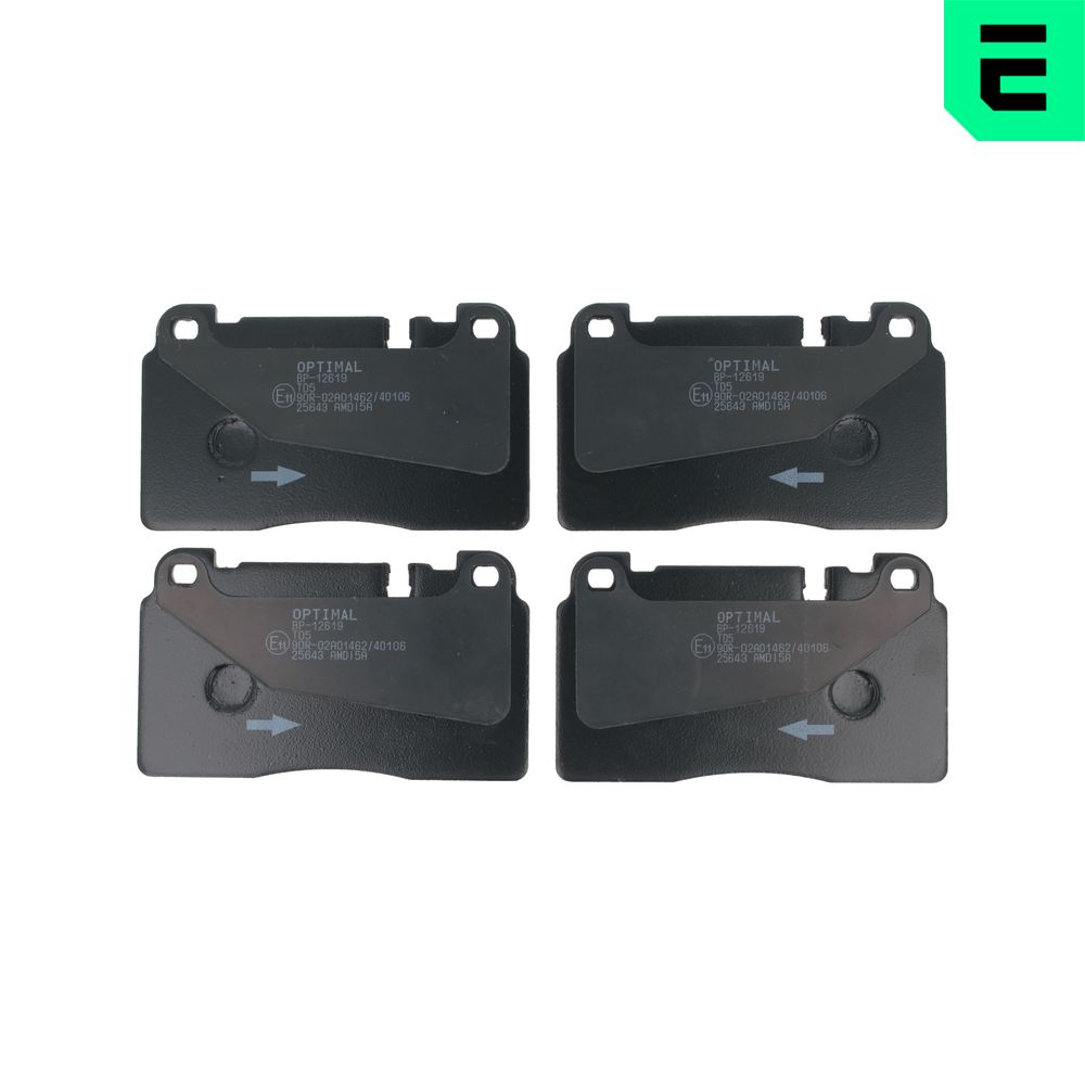 Placute frana OPTIMAL BP-12619