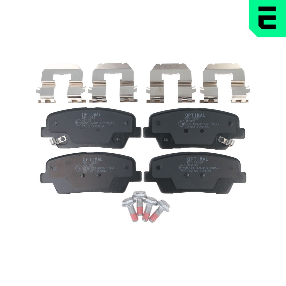 Placute frana OPTIMAL BP-12631