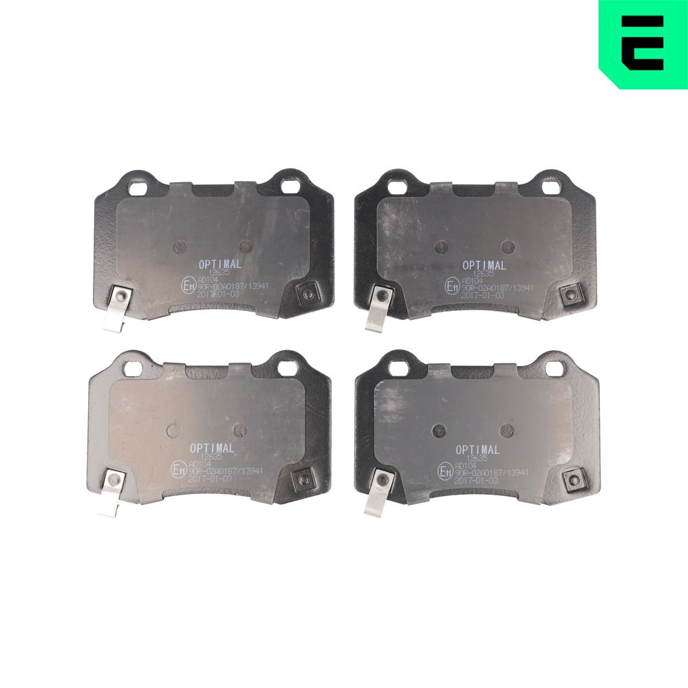 Placute frana OPTIMAL BP-12635