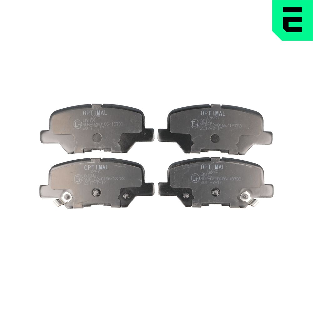 Placute frana OPTIMAL BP-12675