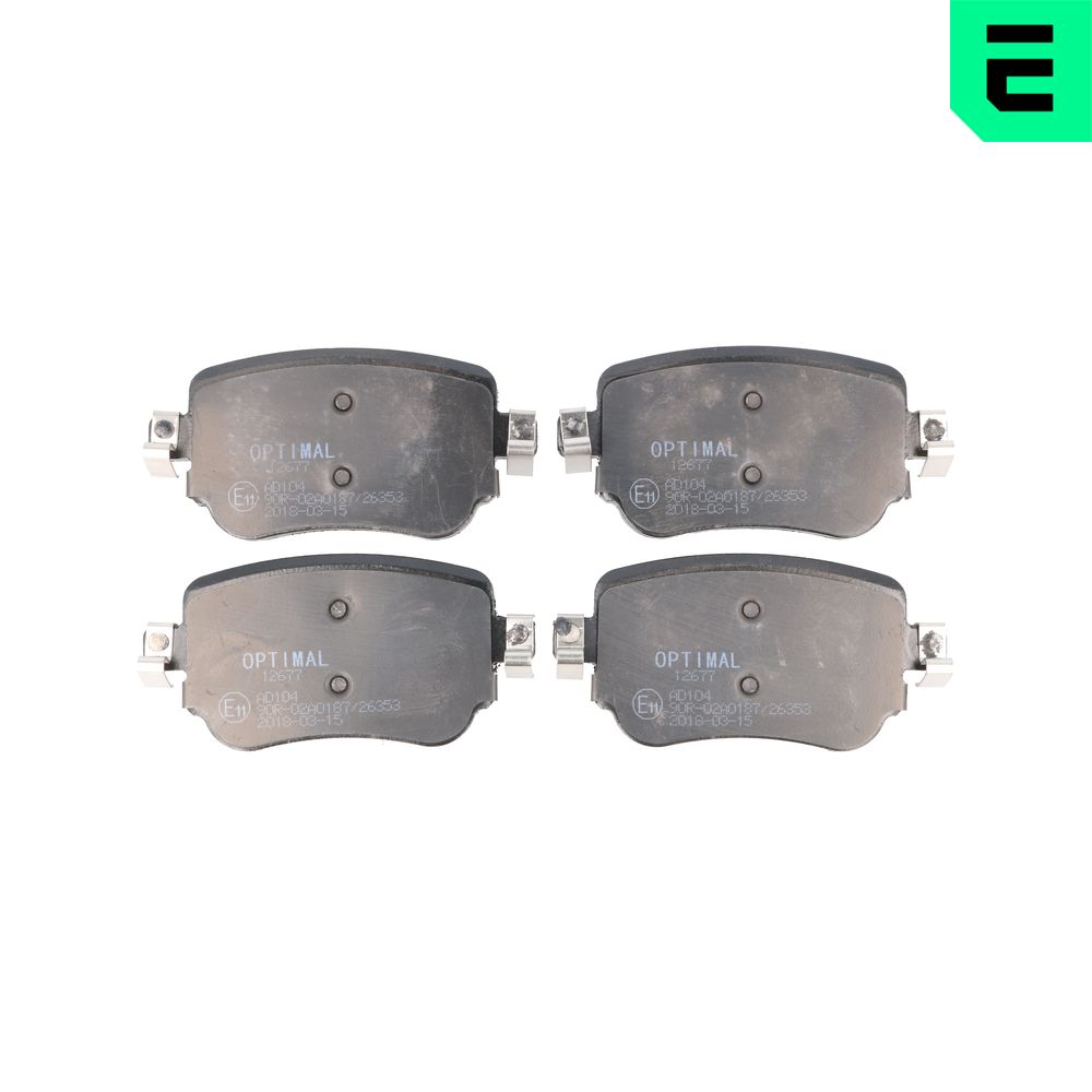 Placute frana OPTIMAL BP-12677